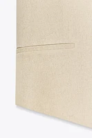 GILET DE TAILLEUR EN LIN
