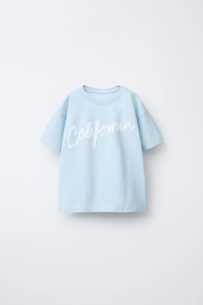 TEXT PRINT T-SHIRT