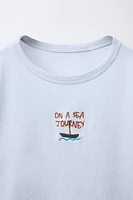EMBROIDERED T-SHIRT