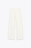 PLEATED WIDE LEG PANTS
