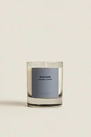 G) BLACK VANILLA SCENTED CANDLE