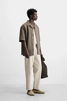 PANTALON COTON ET LIN