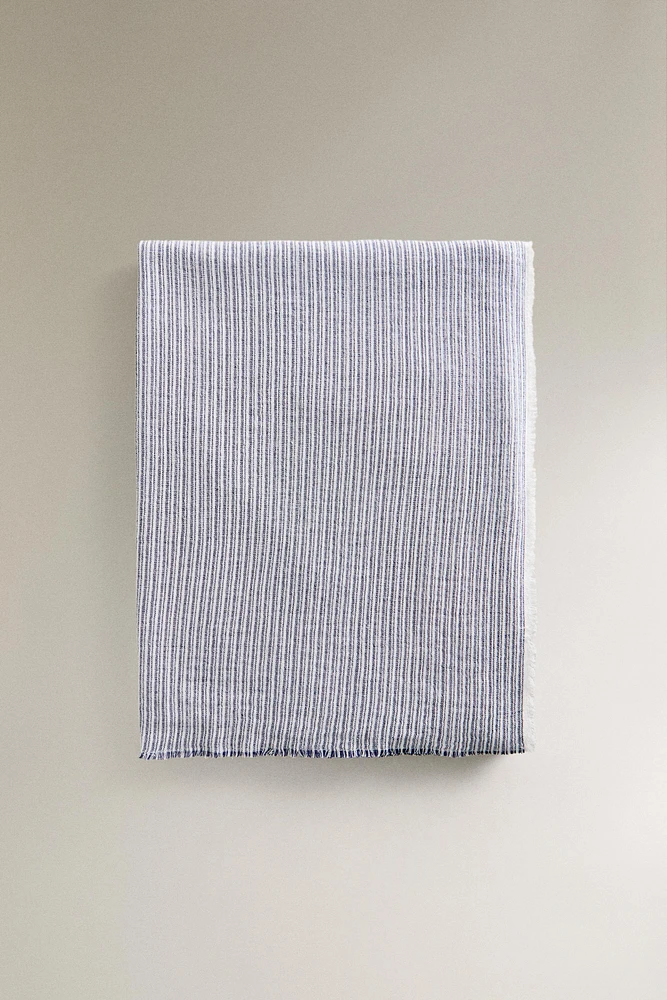 PLAID COTON RAYURES
