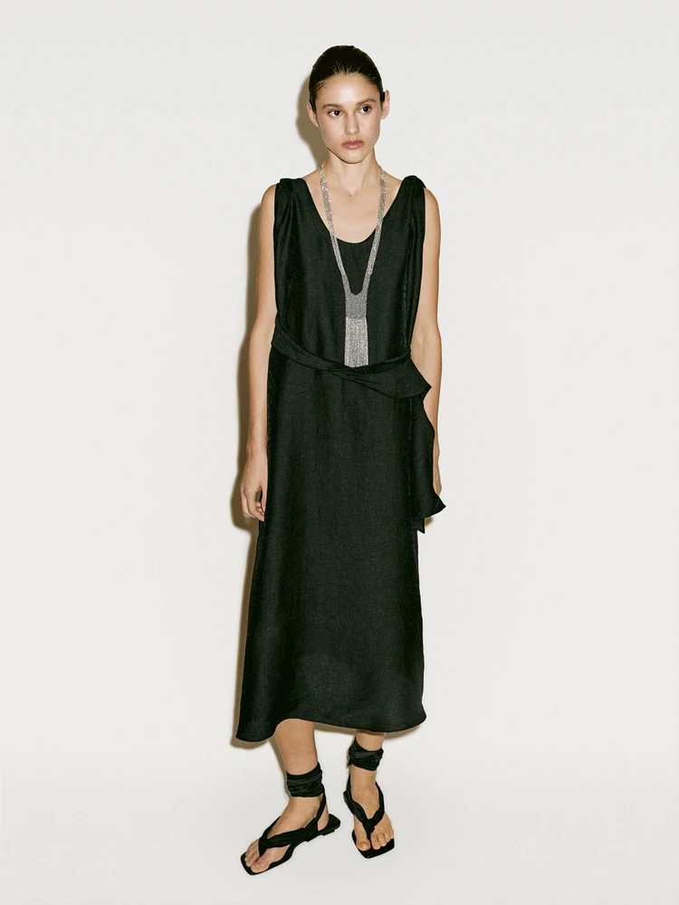 Robe fluide avec nœud - Limited Edition