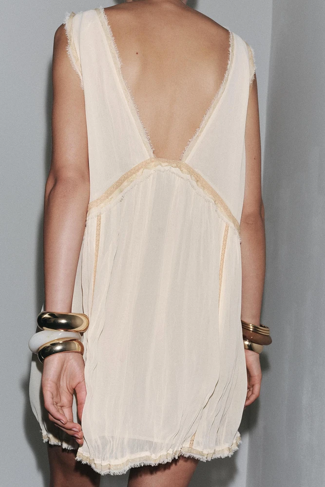 ZW COLLECTION EMBROIDERED DRESS