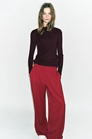 WOOL BLEND TOP
