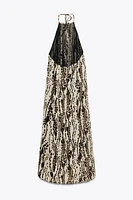 ROBE HALTER ESTAMPÉE ZW COLLECTION