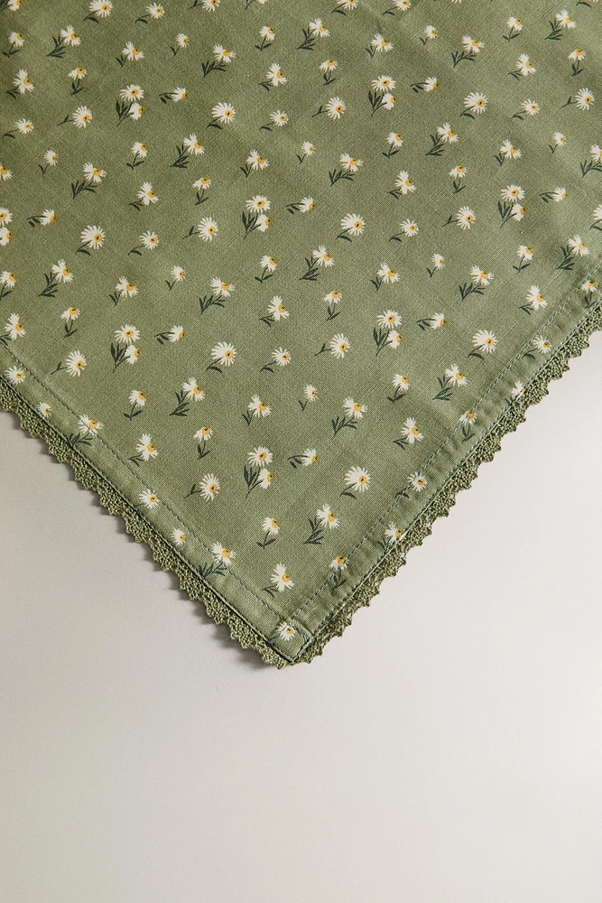 SET OF DAISY COTTON NAPKINS (SET OF 2)