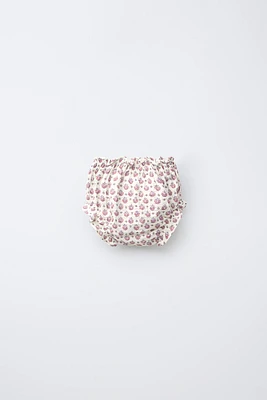 CULOTTE TEXTURÉE À FLEURS