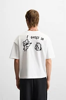 T-SHIRT IMPRIMÉ COMBIN