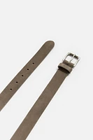 CEINTURE EN CUIR NUBUCK