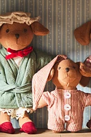 LOT DE 3 PELUCHES POUR ENFANT FAMILLE CHIENS