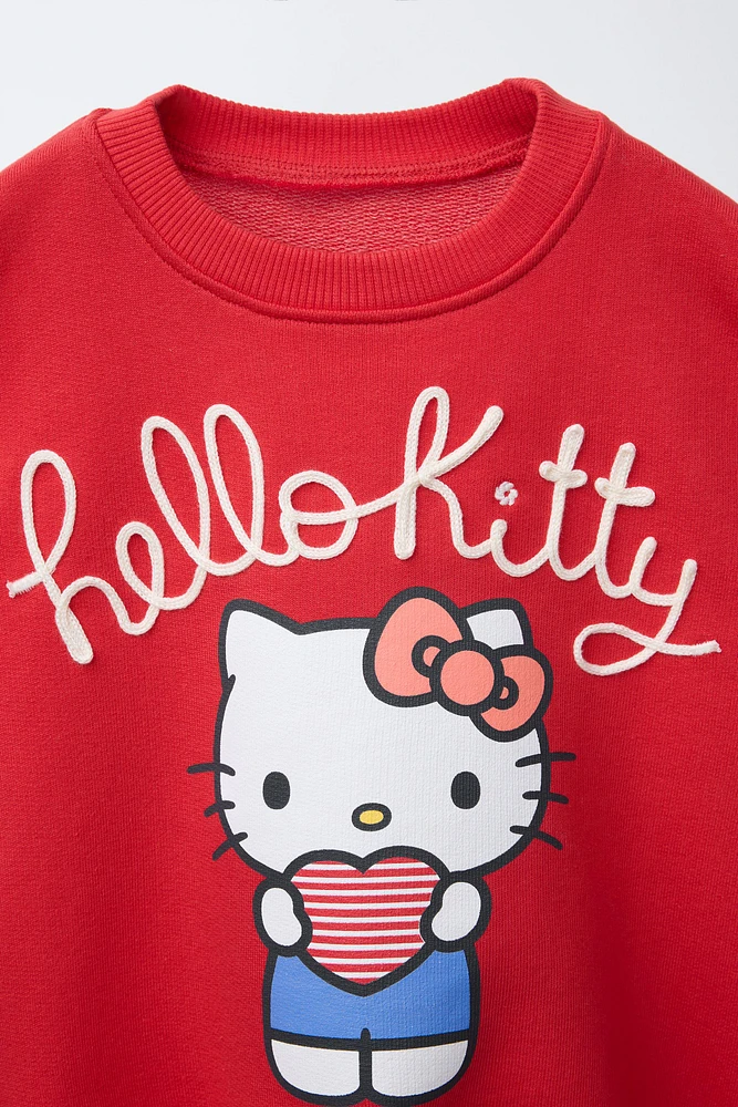 HELLO KITTY © ROPE EMBROIDERY SWEATSHIRT