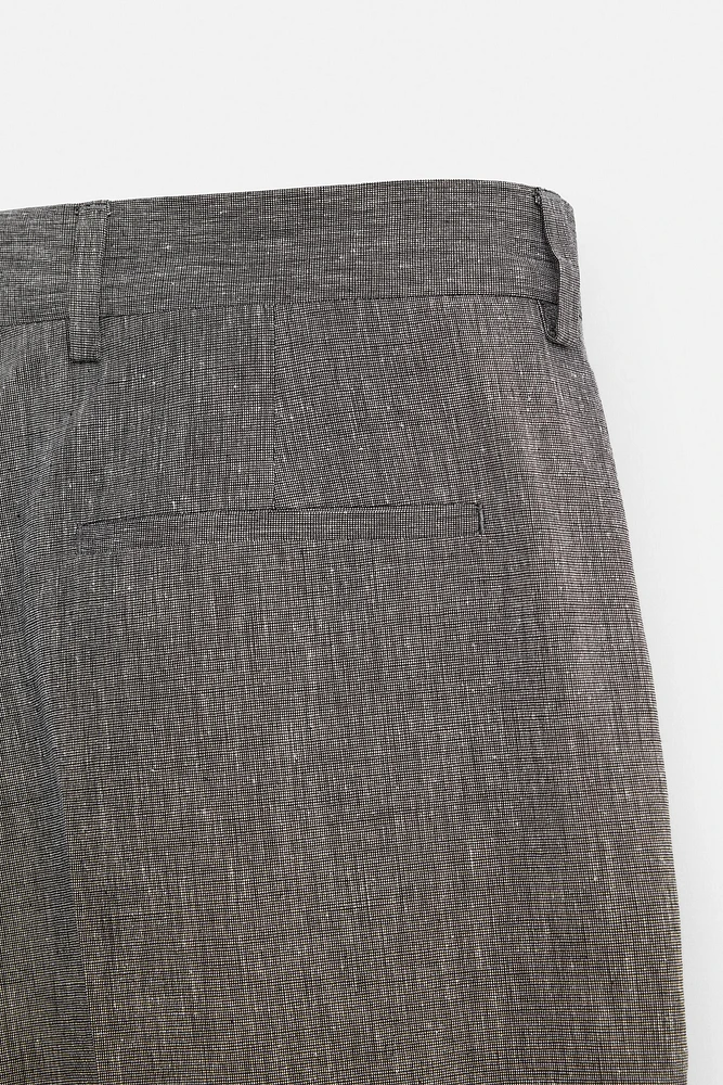 LIMITED EDITION TEXTURED SUIT PANTS