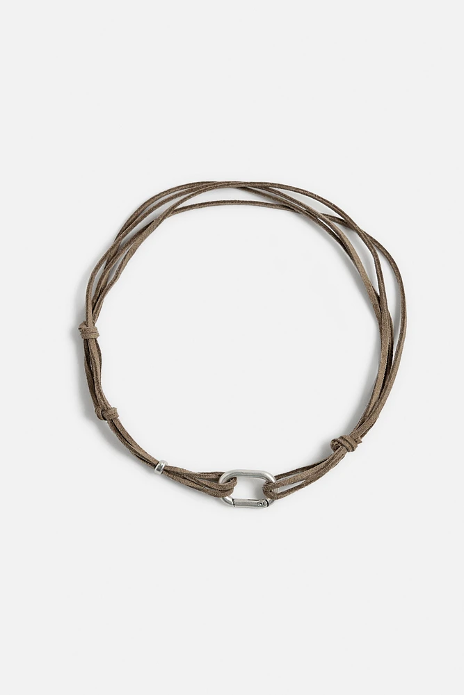 COLLIER MIXTE MATIÈRE SYNTHÉTIQUE