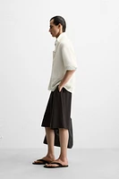 CHEMISE EN MAILLE AJOURÉE