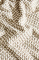 SERVIETTE DE BAIN STRUCTURE PETITS CARREAUX