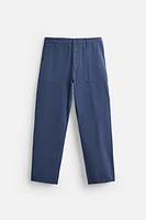 PANTALON STRAIGHT FIT CANVAS