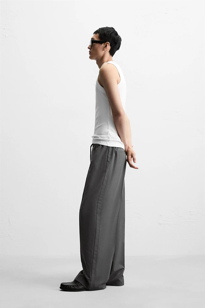 PANTALON RELAXED FIT BANDE
