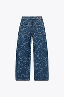 TRF MID-RISE BAGGY JEANS