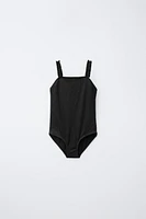 6-14 ANS/ MAILLOT DE BAIN TEXTURÉ