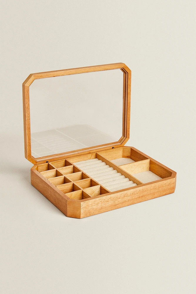 WOODEN JEWELRY BOX