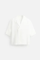 100% LINEN KIMONO SHIRT