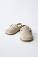 LEATHER CLOGS
