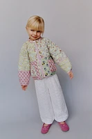 FLORAL PADDED JACKET