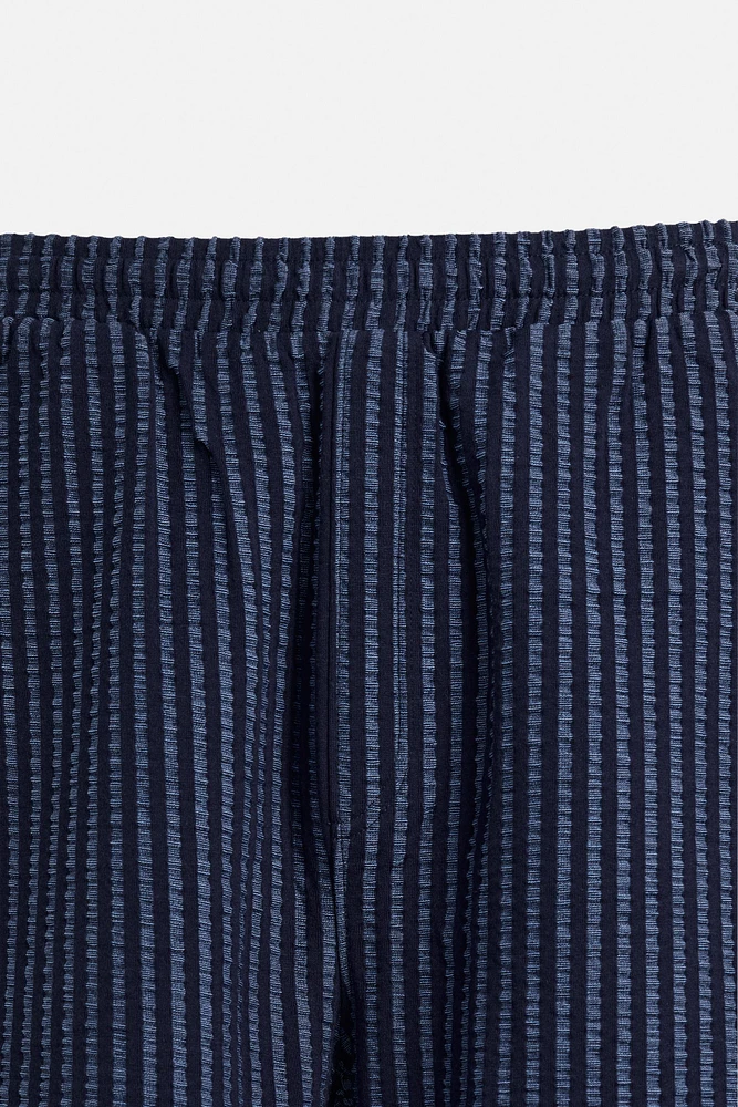 BERMUDA RELAXED FIT SEERSUCKER