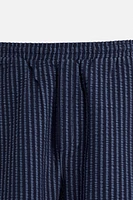 BERMUDA RELAXED FIT SEERSUCKER