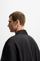 VESTE FLUIDE EFFET FROISSÉ