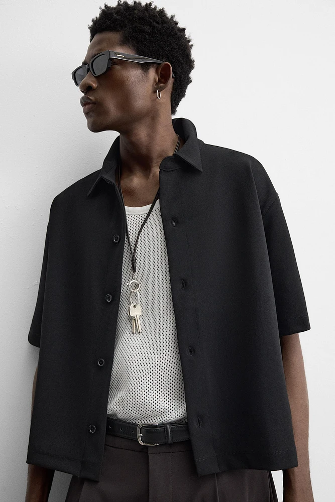 INTERLOCK TEXTURED SHIRT