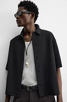 INTERLOCK TEXTURED SHIRT