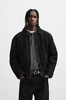 WASHED TEXTURED JACKET