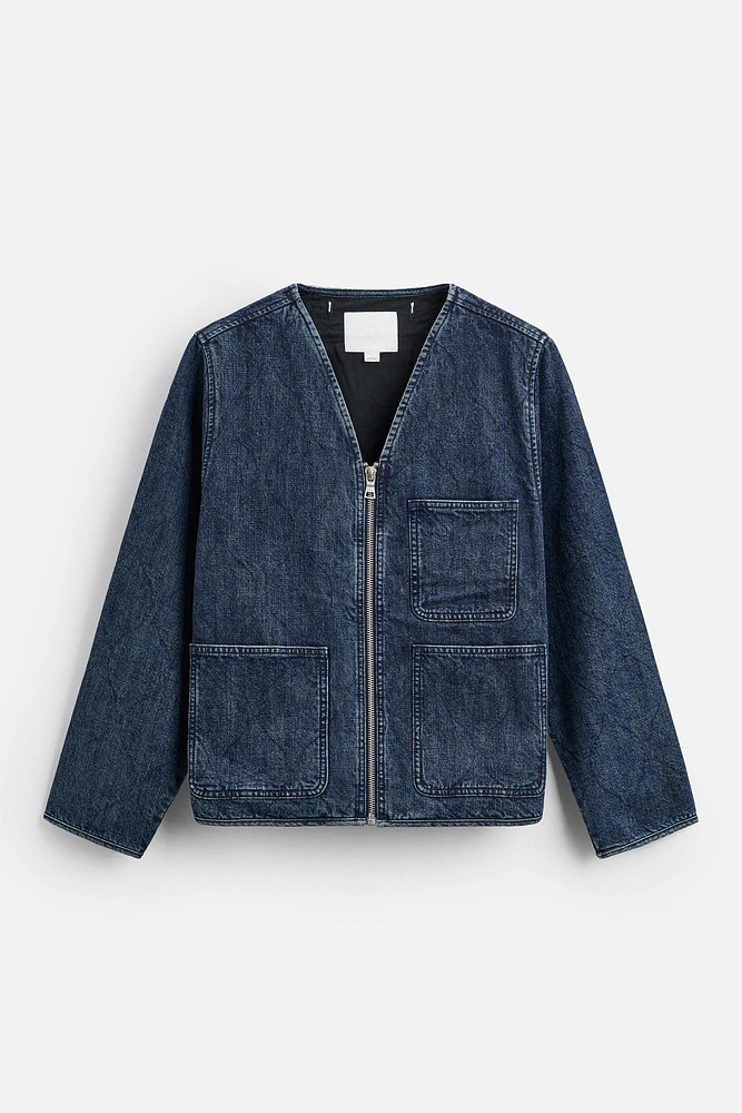 VESTE EN DENIM À POCHES