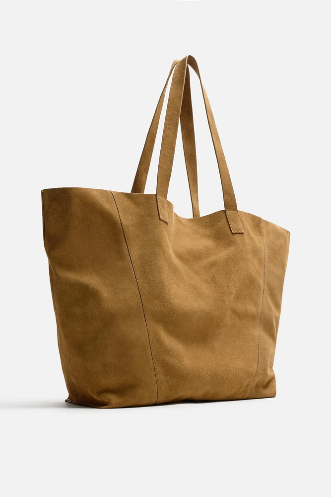SAC SHOPPER EN CUIR