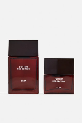 FOR HIM RED EDITION EDP 100 ML ( 3.38 FL. OZ ) + 50 ML  ( 1.69 FL. OZ )