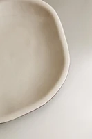 IRREGULAR STONEWARE SIDE PLATE