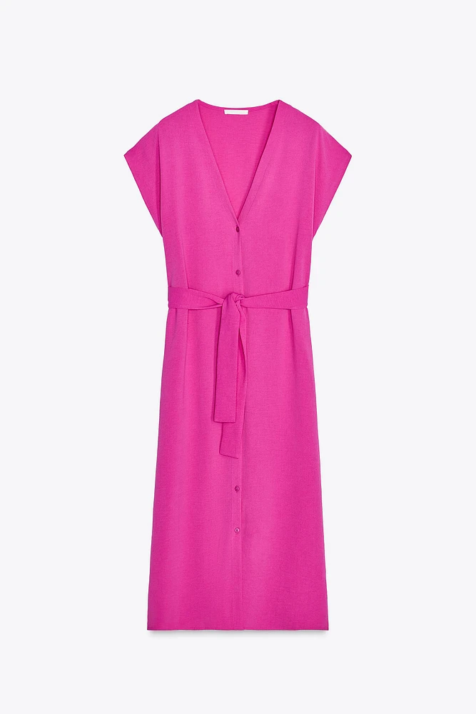 ROBE FLUIDE CEINTURE