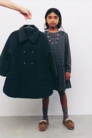 GINGHAM WOOL BLEND DRESS LIMITED EDITION