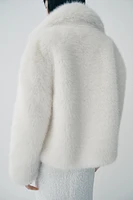 FAUX FUR JACKET ZW COLLECTION