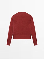 Cardigan manches longues 100 % lin