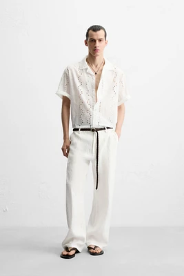 CHEMISE BRODERIE AJOURÉE