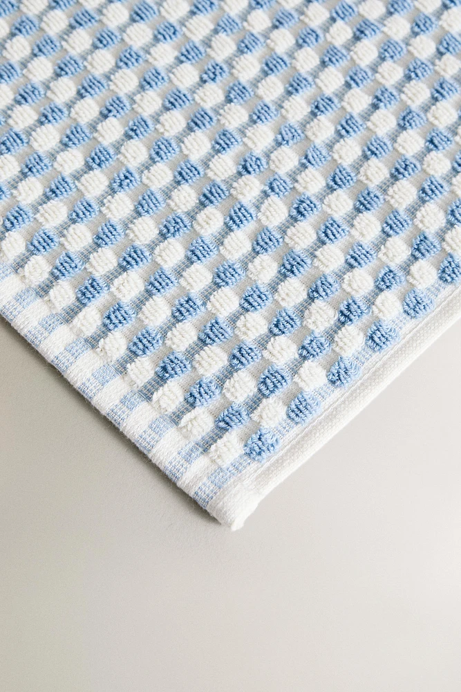 SERVIETTE DE BAIN COTON TEXTUR