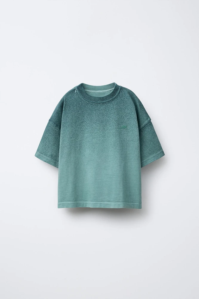 GARMENT DYE LOGO T-SHIRT