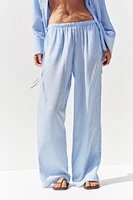 STRIPED PALAZZO PANTS