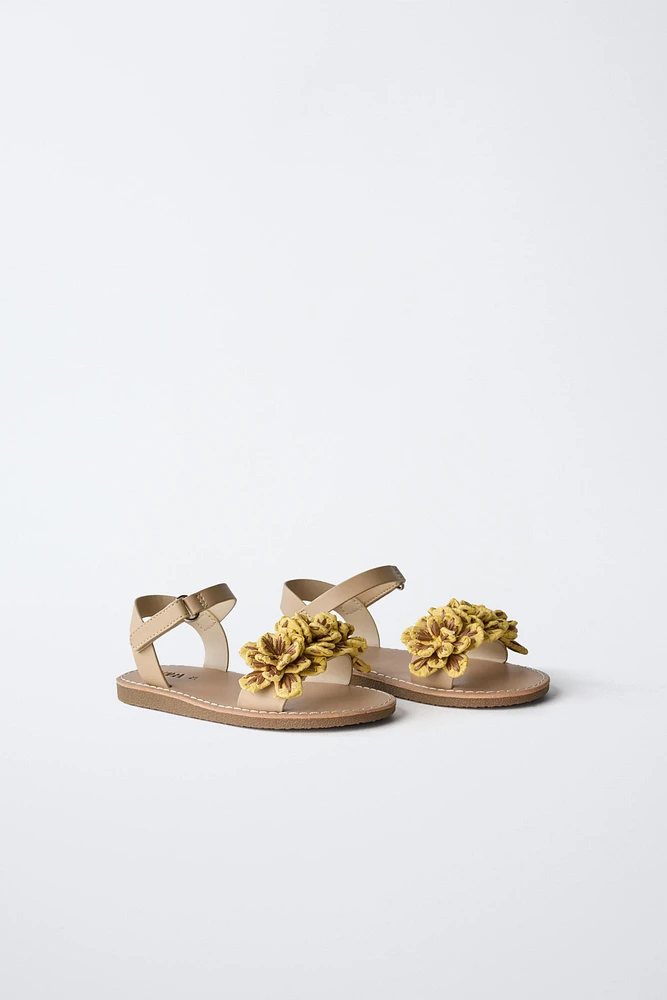 FLORAL SANDALS