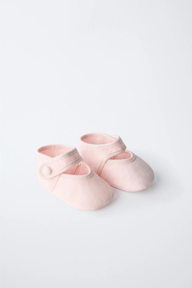 BALLERINES EN COTON