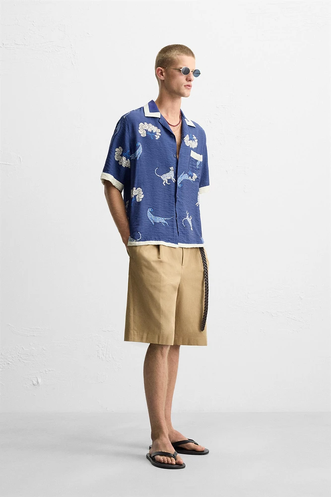 CHEMISE À IMPRIMÉ ANIMAUX